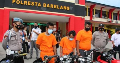 Polsek Sagulung Kota Batam Ungkap Tindak Pidana Pencurian 40 Sepeda Motor