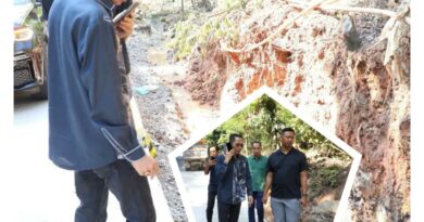 Amsakar Ahmad Tinjau Perbaikan Jalan di bawah Hotel Vista Amsakar Ahmad Tinjau Perbaikan Jalan di bawah Hotel Vista